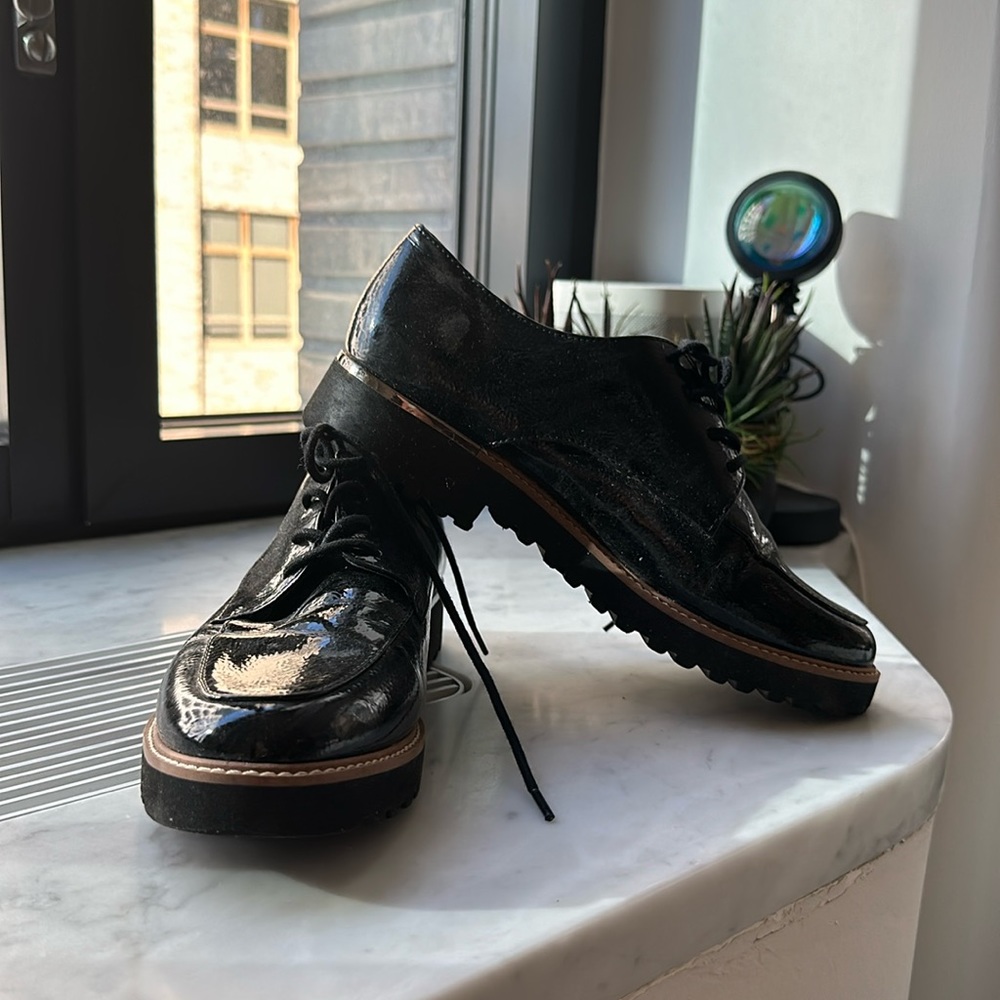 Franco Sarto lace up loafers